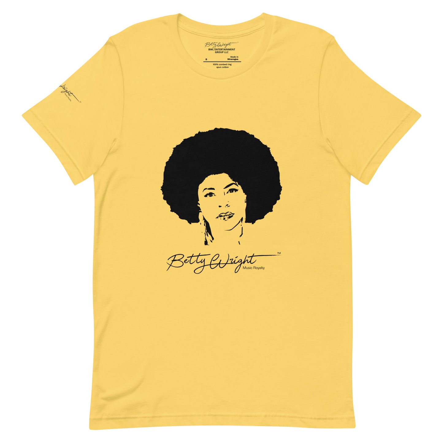 Betty Wright Official Legacy Unisex t-shirt- Ebony