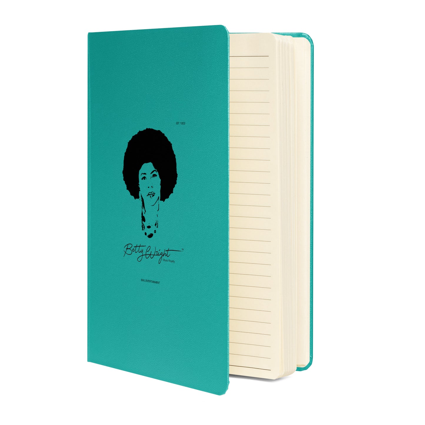 Betty Wright Official Legacy hardcover bound notebook